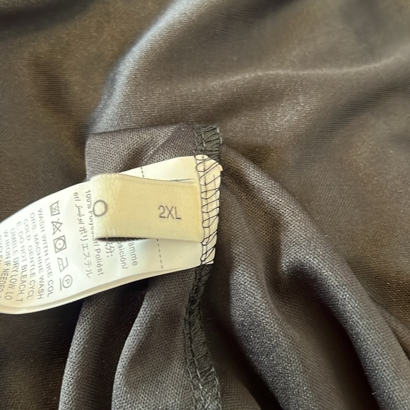 Earo 2XL Black A-line Zipper Dress - Picture 8 of 8